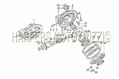 1983 1988 Sp II 1000 Rear Bevel Gear