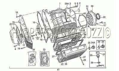 1983 1994 Le Mans 1000 Crankcase