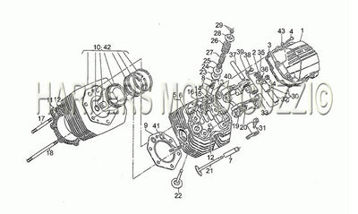 1983 1994 Le Mans 1000 Cylinder Head