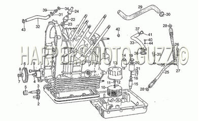 1983 1994 Le Mans 1000 Engine Oil Pump