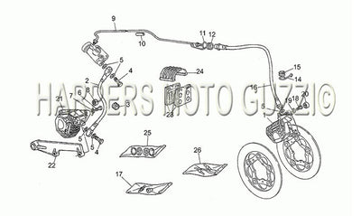 1983 1994 Le Mans 1000 Frame Brake Calipers