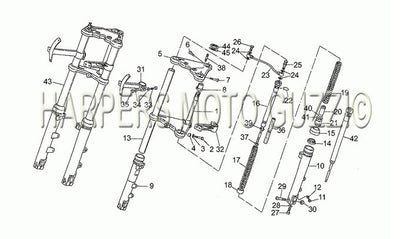 1983 1994 Le Mans 1000 Front Fork 1st Series