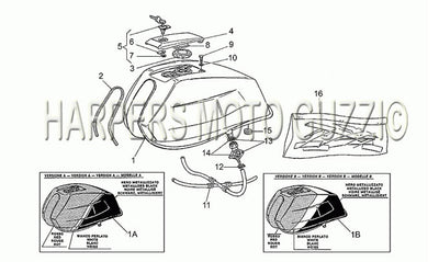 1983 1994 Le Mans 1000 Fuel Tank