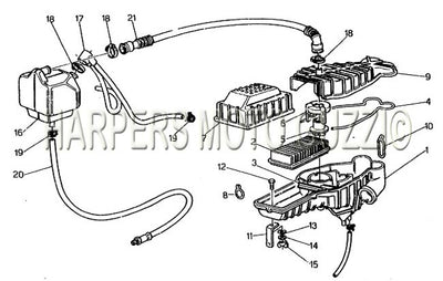 1984 1987 V 65 Lario Air Filter