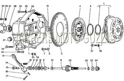 1984 1987 V 65 Lario Clutch