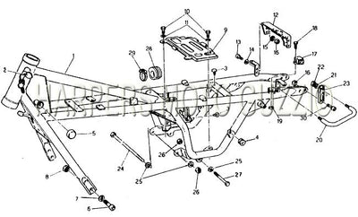 1984 1987 V 65 Lario Frame