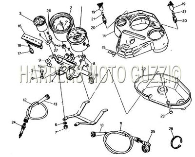 1984 1987 V 65 Lario Instrument Board And Instrumentation