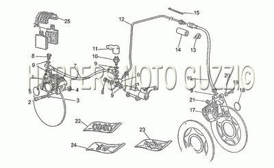 1985 1987 V 35 III 350 Brake Calipers