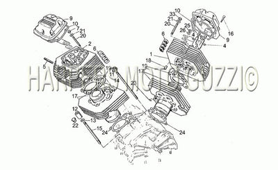 1985 1987 V 35 III 350 Engine Cylinder Head
