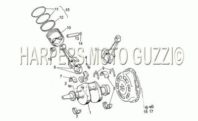 1985 1987 V 35 III 350 Engine Drive Shaft