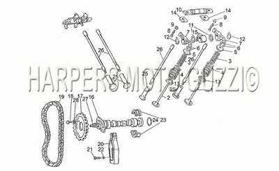 1985 1987 V 35 III 350 Engine Timing System