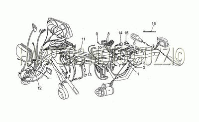 1985 1987 V 35 III 350 Frame Electrical System
