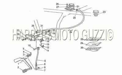 1985 1987 V 35 III 350 Rear Master Cylinder