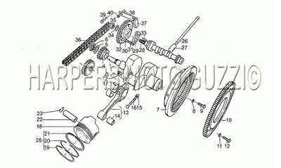 1985 1988 850 T5 III Civilian Engine Drive Shaft