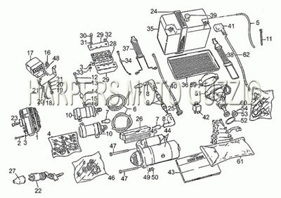 1985 1989 850 T5 Police Battery