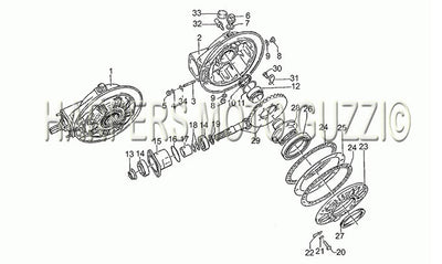 1985 1989 850 T5 Police Bevel Gear
