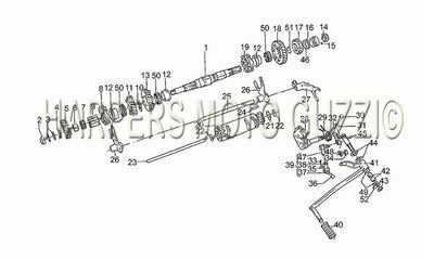 1985 1989 850 T5 Police Driven Shaft