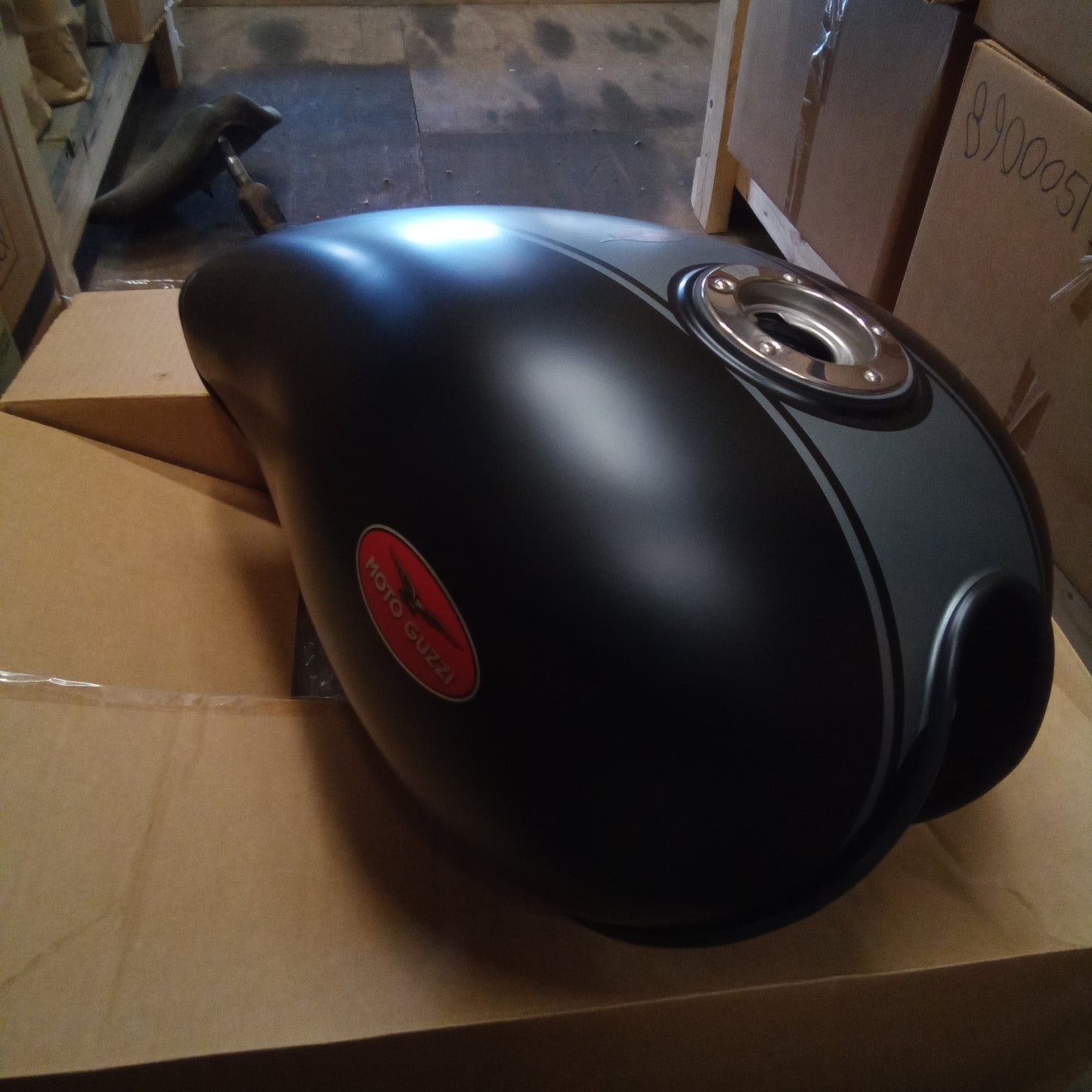 Fuel Tank, 03 Stone Matte Blac (#89000484)