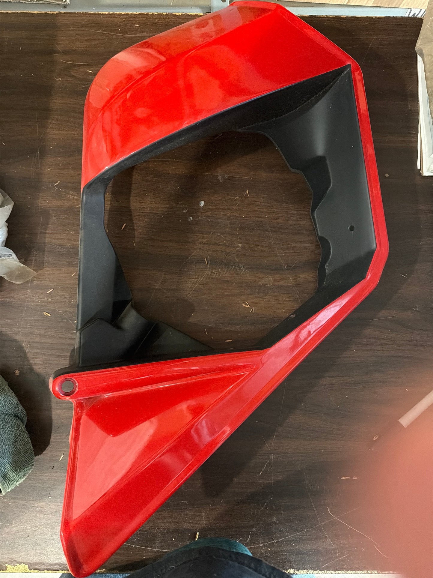 RED LWR FAIRING (#17570377)