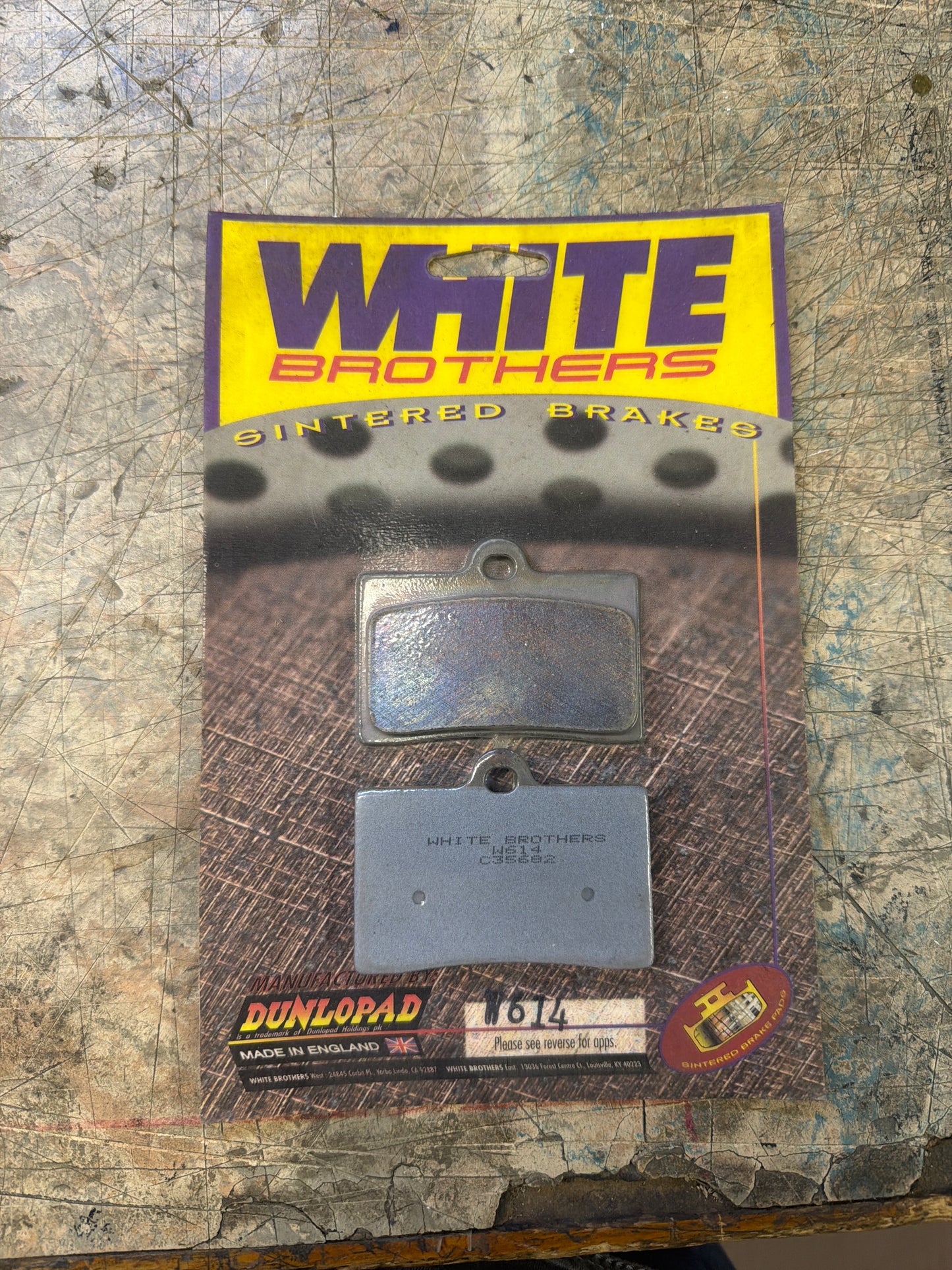 BRAKE PADS REAR EV1100 QUOTA ES PR W614=2 (#DP623)