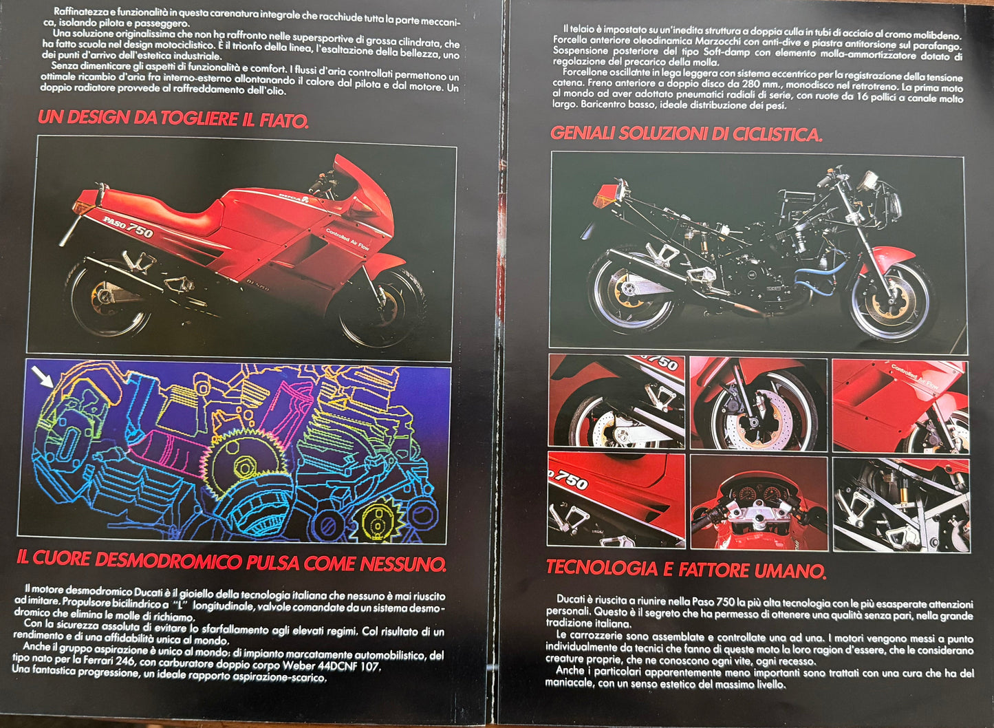 Ducati Paso 750 Brochure