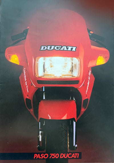 Ducati Paso 750 Brochure