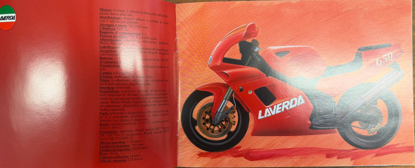 Laverda 650 Brochure