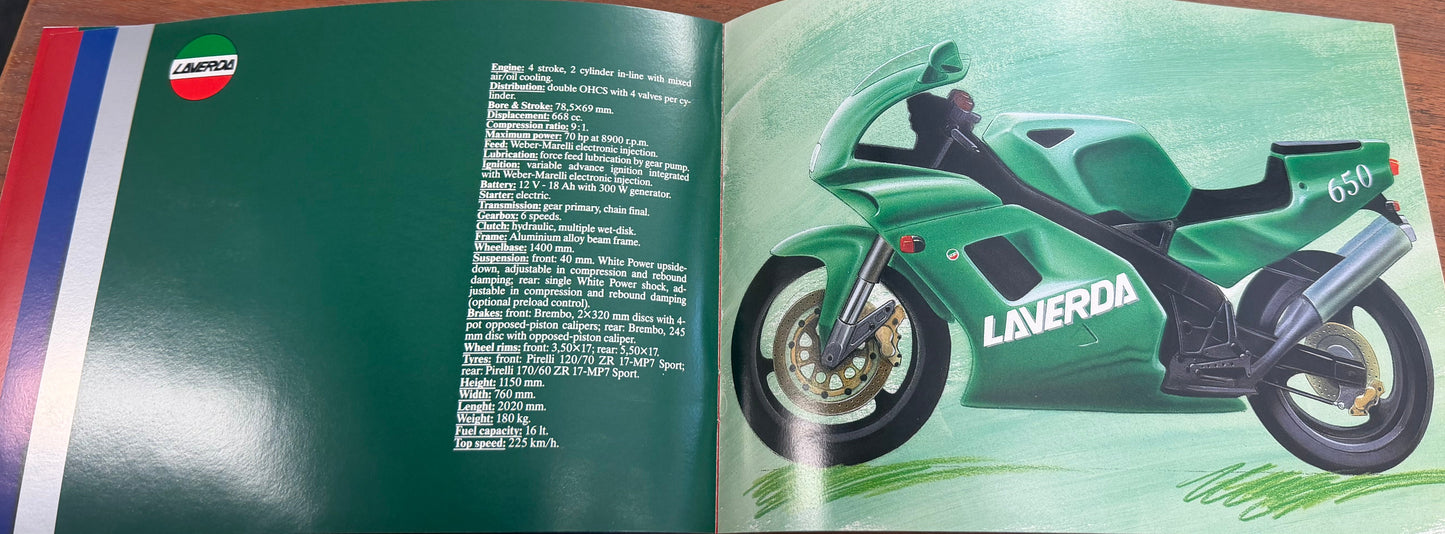 Laverda 650 Brochure