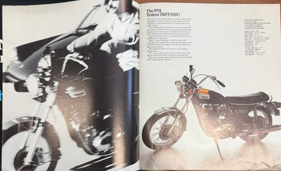 Triumph Motorcycles 1974 Trident 750 Pamphlet