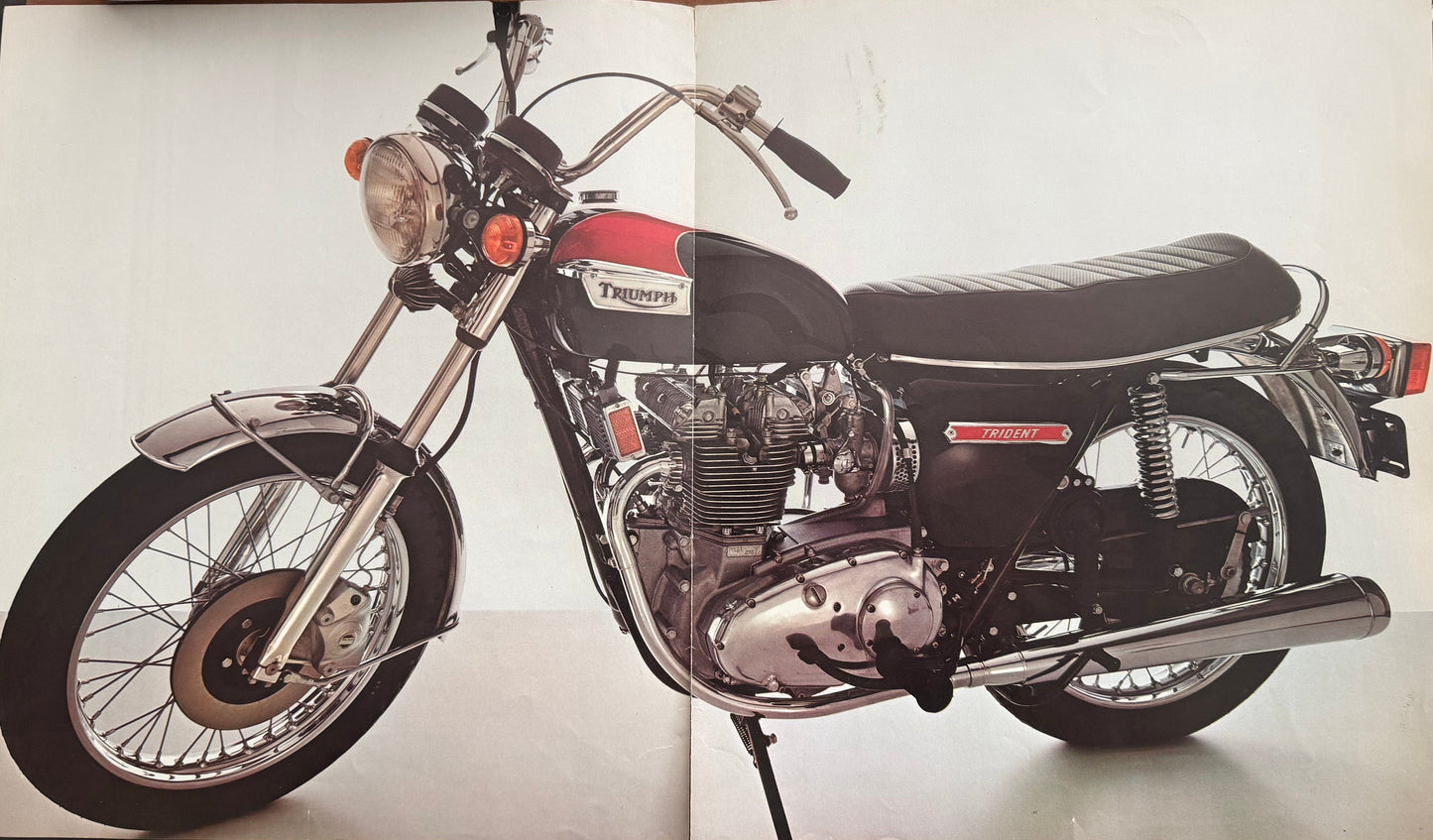 Triumph Motorcycles 1973 Trident 750 Pamphlet