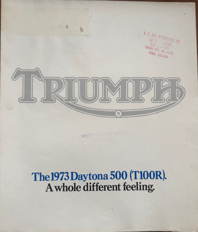 Triumph Motorcycles 1973 Daytona 500 (T100R)