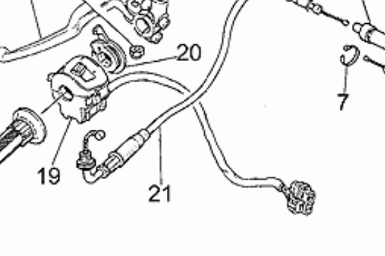 SWITCH ASSY LH A (#30738060)