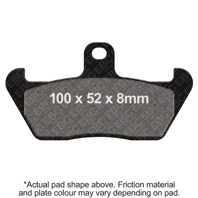 EBC FA163 Quota Rear Pads (#FA163)