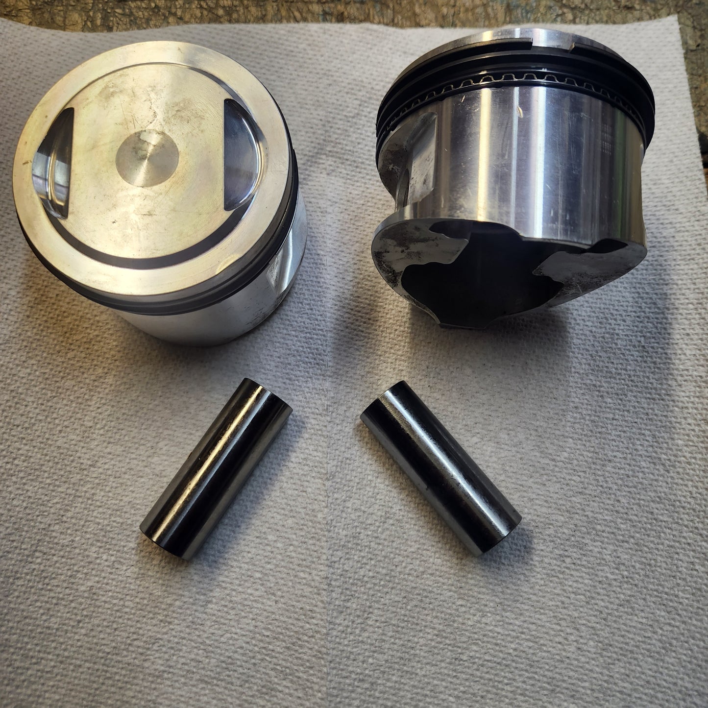 89mm JE Pistons for Tonti Big Bore Project (Copy)
