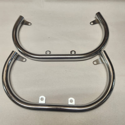 HEAD GUARDS TUBE TYPE. CHROME PR (#1019010C)