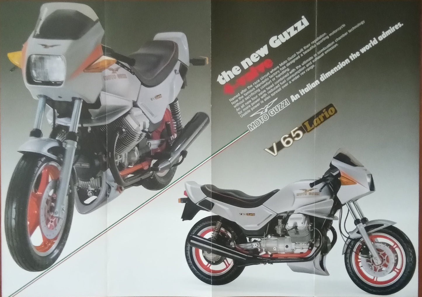 Moto Guzzi V65 Lario "4-Valve" Brochure