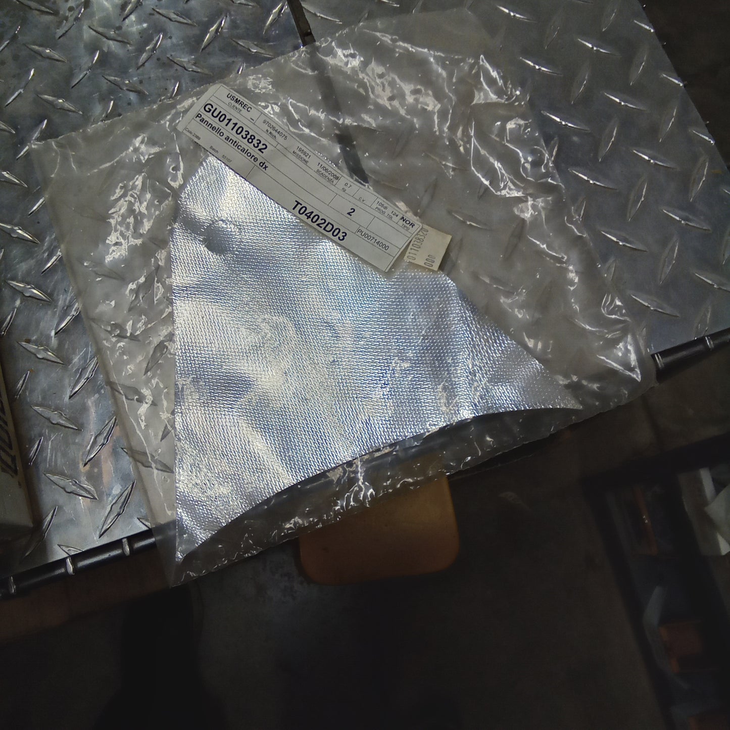 FUEL TANK INSUL. (#01103832)