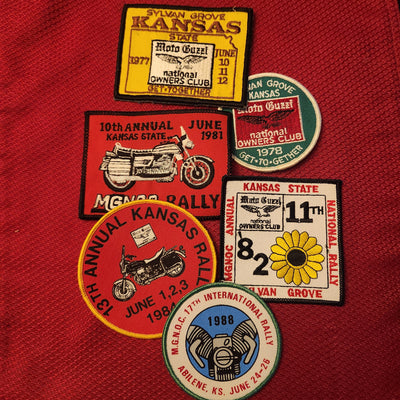 Kansas MGNOC Rally patches