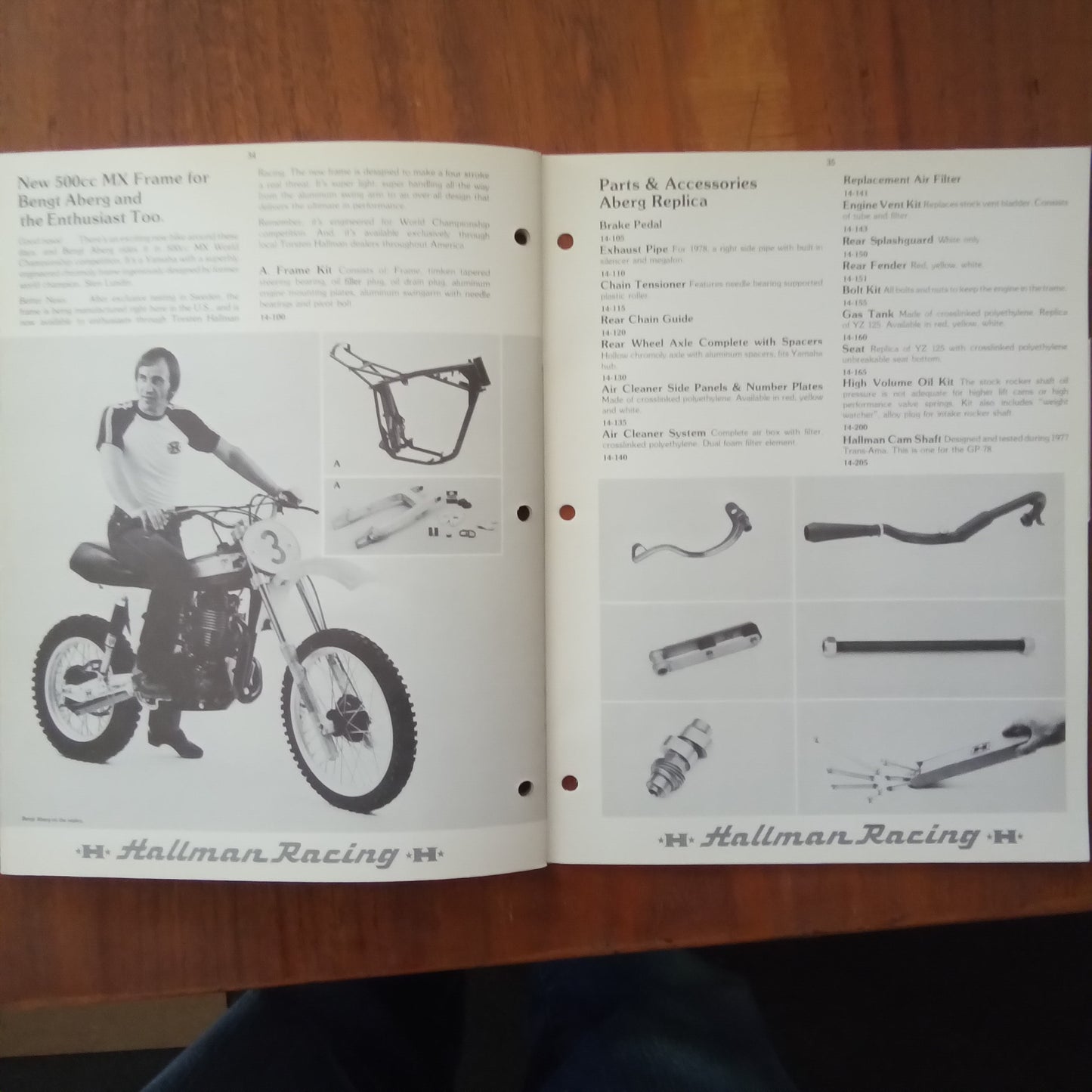 Hallman Racing Catalog