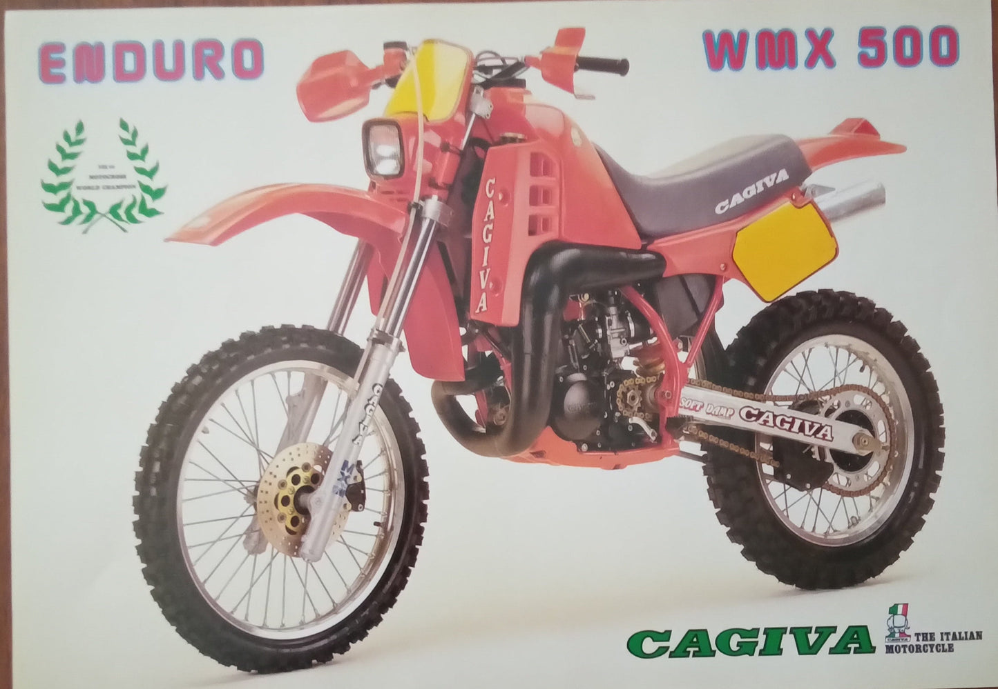 Cagiva Enduro WMX500 Sales Brochure