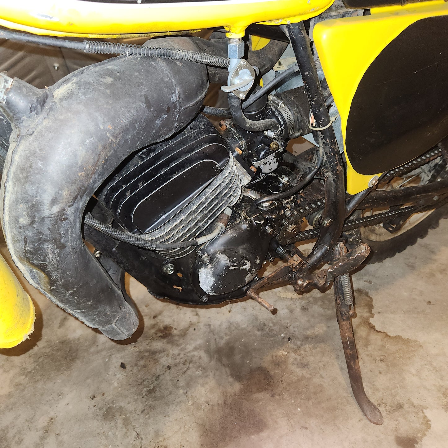 1976 Yamaha YZ 125 project