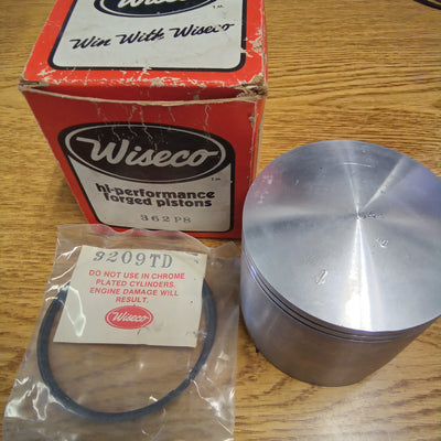 WISECO Piston Kit 362P8 Kawasaki F5, F9 350 Oversize .040
