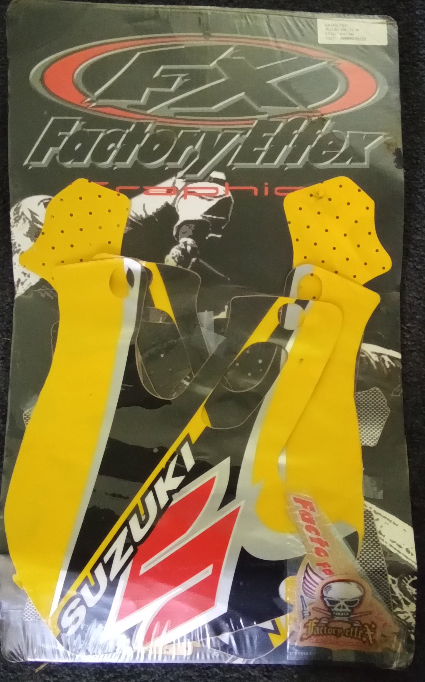 Factory Effex Graphics Kit 1999 Suzuki RM125 (99950-19232)
