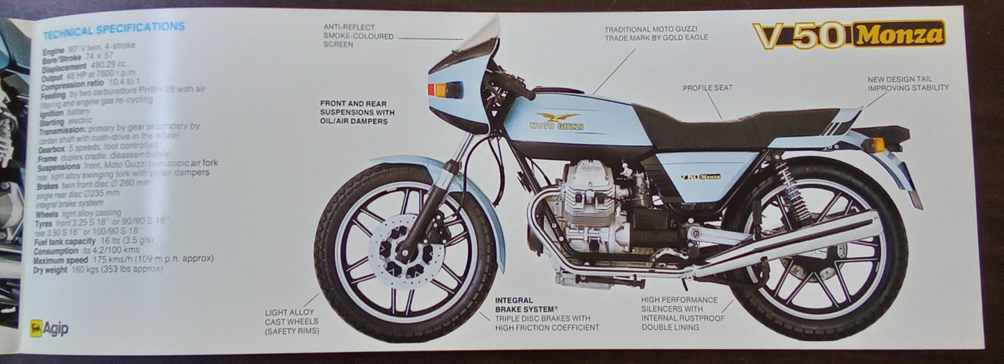 V50 Monza Brochure
