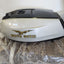 GAS TANK SILVER/BLACK C (#19100240B)