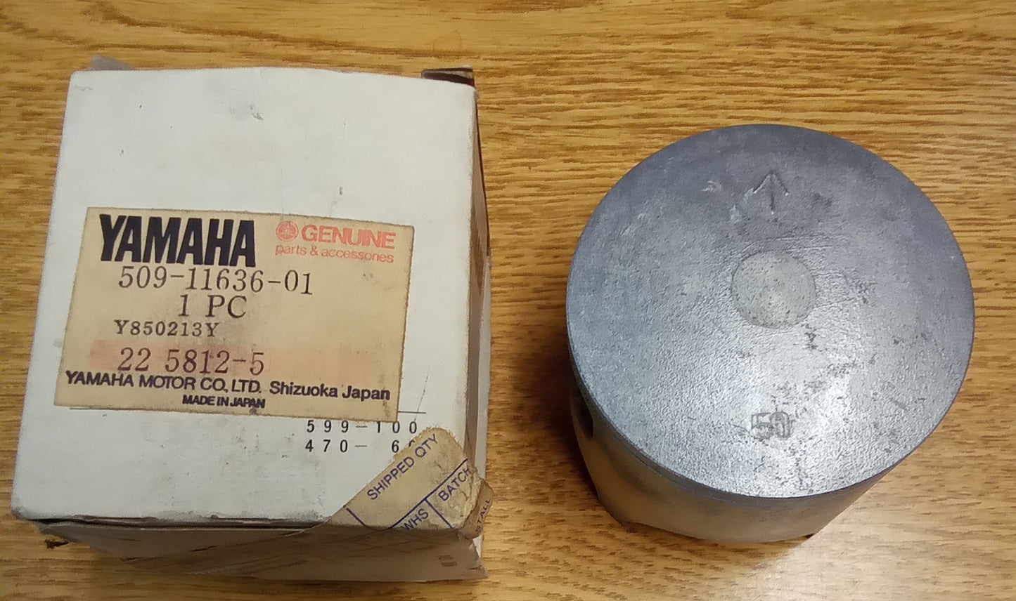 Yamaha Piston YZ250 .5 O/S 509-11636-01