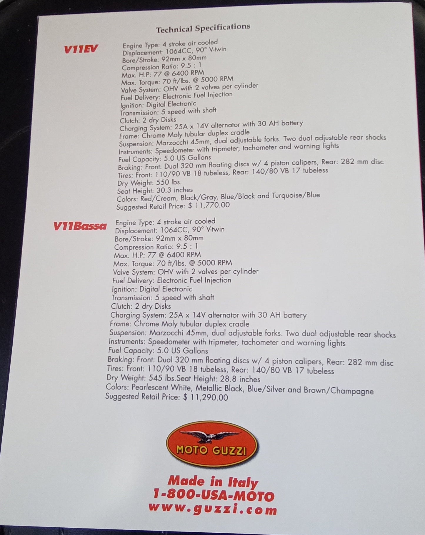 1998 Brochure