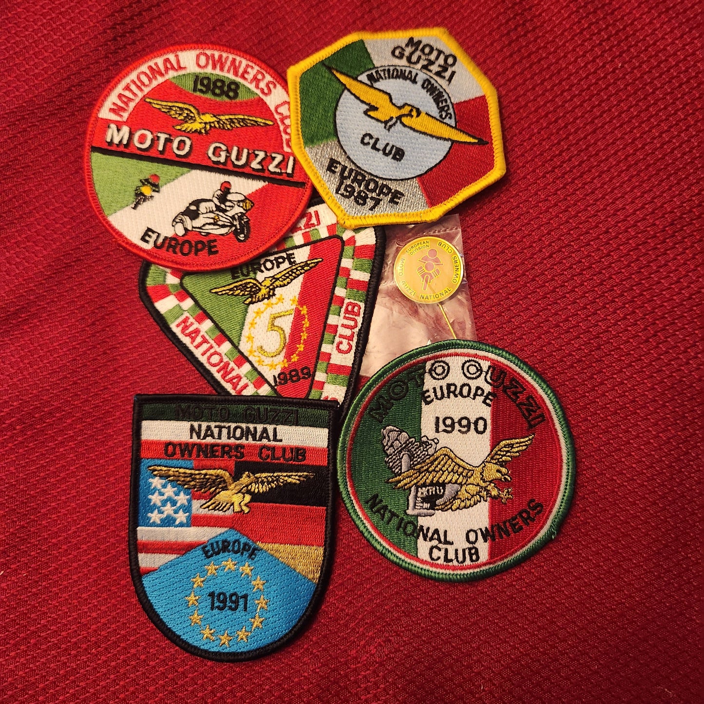 MGNOC Europe rally patches