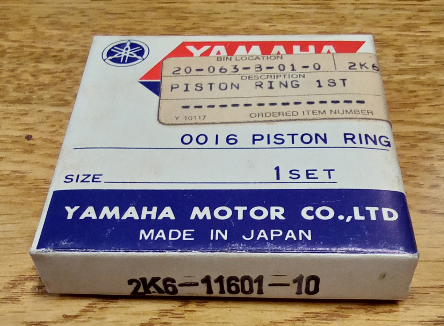 Yamaha YZ125 Piston Ring Set 2K6-11601-10