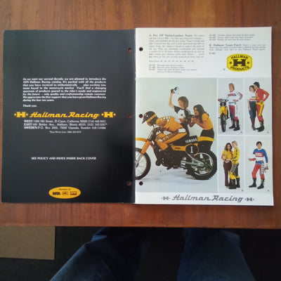Hallman Racing Catalog